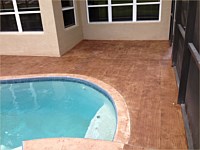 Stamped Concrete Overlay