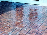 Stamped Concrete Overlay