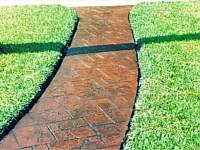 Stamped Concrete Overlay