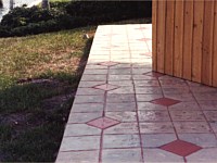 Stamped Concrete Overlay