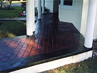 Stamped Concrete Overlay