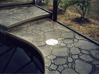 Stamped Concrete Overlay