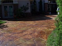 Stamped Concrete Overlay