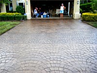 Stamped Concrete Overlay