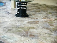 Stamped Concrete Overlay