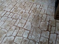 Stamped Concrete Overlay