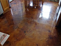 Acid Staining Concrete