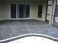 Stamped Concrete Overlay