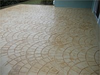 Stamped Concrete Overlay