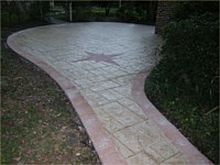 Stamped Concrete Overlay