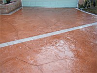 Stamped Concrete Overlay