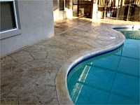 Stamped Concrete Overlay