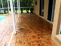 Stamped Concrete Overlay