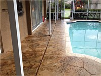 Stamped Concrete Overlay