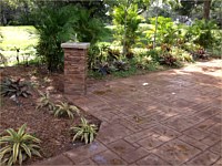 Stamped Concrete Overlay