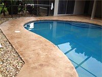 Stamped Concrete Overlay