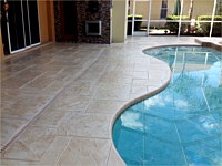 Stamped Concrete Overlay