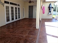 Stamped Concrete Overlay