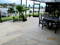 Stamped Concrete Overlay