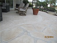 Stamped Concrete Overlay