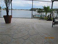 Stamped Concrete Overlay