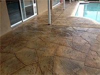 Stamped Concrete Overlay