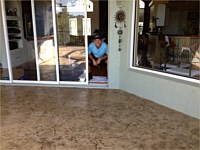 Stamped Concrete Overlay