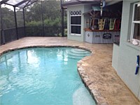 Stamped Concrete Overlay