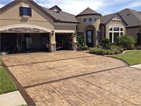 Stamped Concrete Overlay