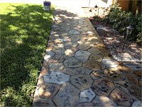 Stamped Concrete Overlay