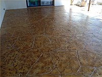 Stamped Concrete Overlay