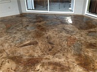 Stamped Concrete Overlay