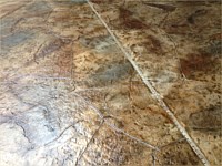 Stamped Concrete Overlay