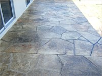 Stamped Concrete Overlay