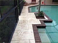 Stamped Concrete Overlay