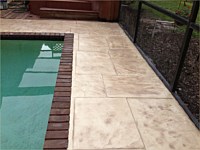 Stamped Concrete Overlay