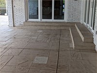 Stamped Concrete Overlay