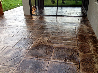 Stamped Concrete Lutz, FL